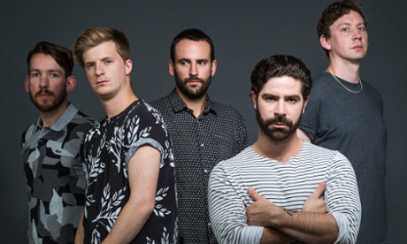 Animal magic: (from left) Edwin Congreave, Jack Bevan, Jimmy Smith, Yannis Philippakis and Walter Gervers.