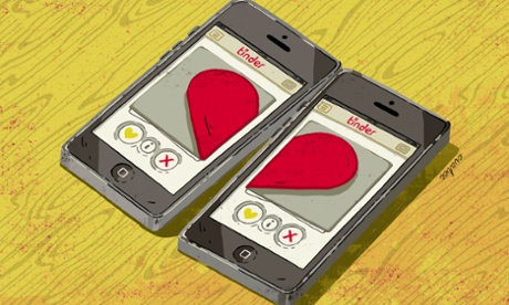 Tinder illustration by Eva Bee 