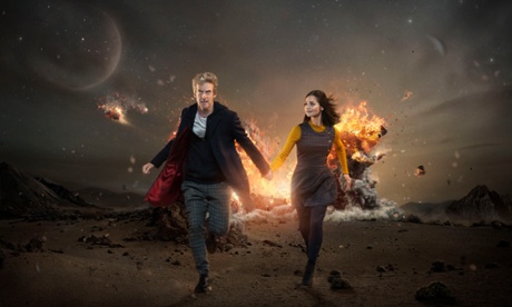 The Doctor (Peter Capaldi) and Clara (Jenna Coleman) in Doctor Who
