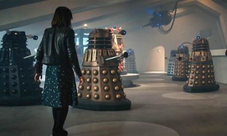 A glimpse of the Supreme Red Dalek