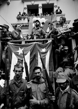 Castro speaks in Santa Clara, 5 January, 1959 by Burt Glinn.