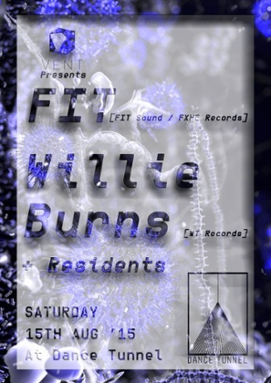 Vent presents Aaron Siegel and Willie Burns in London on Saturday.