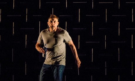 A blank space for the imagination … Simon McBurney in The Encounter at Edinburgh International Conference Centre.
