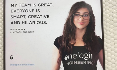 Engineer Isis Wenger faced negative comments after featuring in a recruitment campaign for her company.