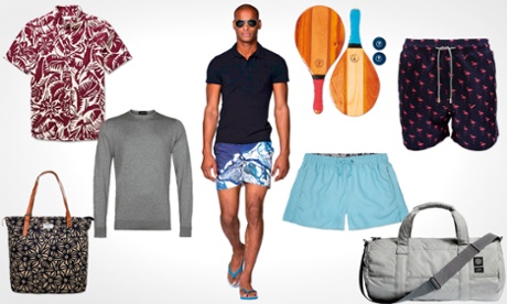 Men's beach fashion