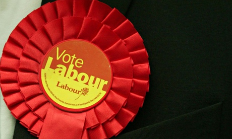 Vote Labour rosette