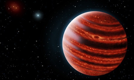 Jupiter assembling: planet 96 light years away hints at how gas giants form