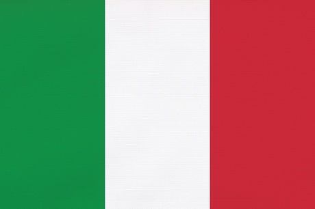 Flag of Italy, full frame