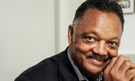 Jesse Jackson: a pressing message.