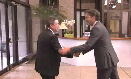 Jeroen Dijsselbloem and Mario Draghi