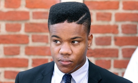 Martese Johnson speaks with reporters on 28 May 2015 in Charlottesville, Virginia.