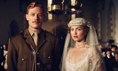 James Norton as Lord Chatterley with Holliday Grainger as Constance.