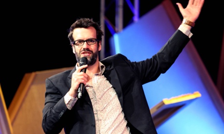 Marcus Brigstocke was the reader for Manwatching on review night, with Nick Helm and James Acaster to come.