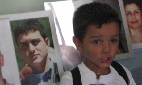 Jean-Sélim and his son Mattias-Sélim.