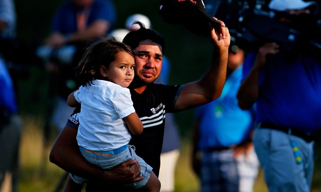 Jason Day with his son Dash