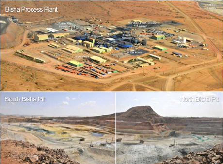 Nevsun mine at Bisha