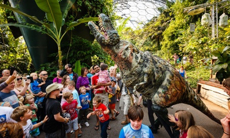The Eden Project's summer attraction, Dinosaur Uproar.