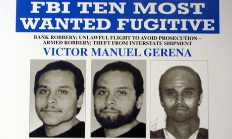 Victor Manuel Gerena wanted poster