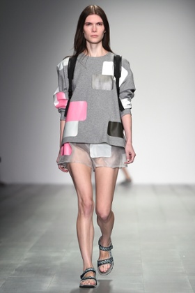 Christopher Raeburn was among other designers who joined the trend in his SS15 collection.