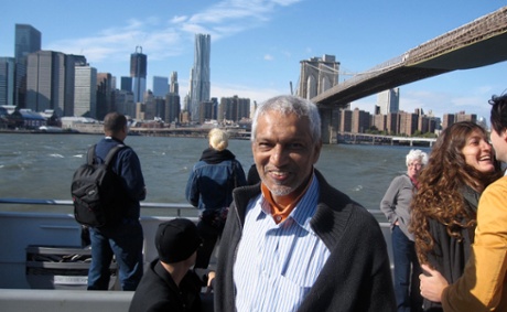 Shahahnaz Habib's father visiting her in New York