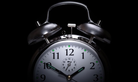 Alarm clock showing 2am