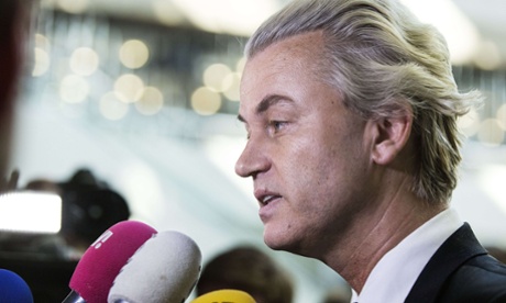 Dutch Party for Freedom (PVV) leader Geert Wilders pictured at the Dutch parliament in 2014.