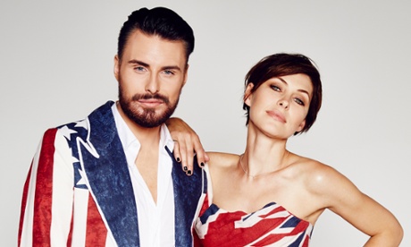 Emma Willis and Rylan Clark of Celebrity Big Brother.
