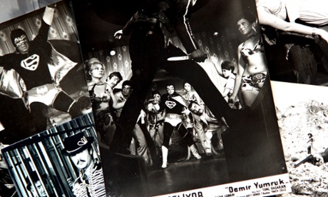 Turkish delight: lobby card for shonky superhero movie Demir Yumruk: Devler Geliyor.