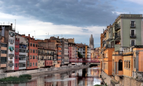 The old town, Girona.