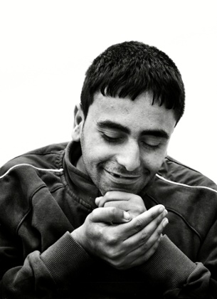 Unlike his brothers, Odai, who is deaf, was unable to hear a rocket last year when it hit his families farm. The resulting blast left him paralysed. 