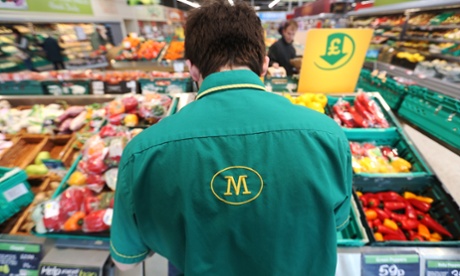 A Morrisons employee