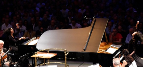 The Labèque sisters at Prom 18.