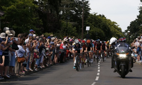 Rriders come through Pyrford