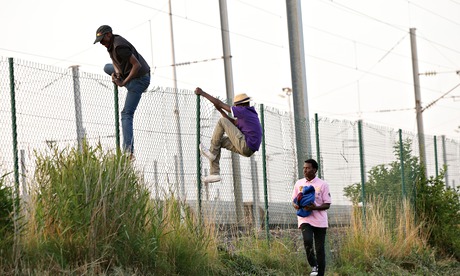 Migrants at Calais