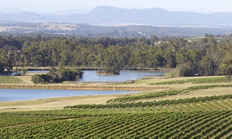 The picturesque Hunter Valley is one of Australia's most popular wine regions.