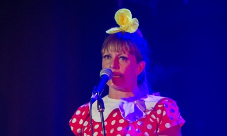 Me and Andy Kaufman … Adrienne Truscott's show at Edinburgh this year.