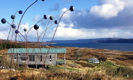 Lotte Glob's Sculpture Croft, on Loch Eriboll