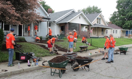 In Garfield Park, houses are being renovated into affordable homes for artists.