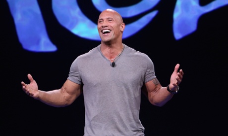 Oarsome … Dwayne Johnson, AKA The Rock.