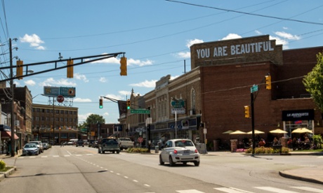The Fountain Square neighbourhood of Indianapolis.