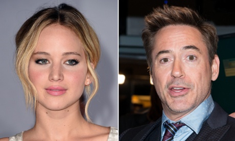 Jennifer Lawrence and Robert Downey Jr