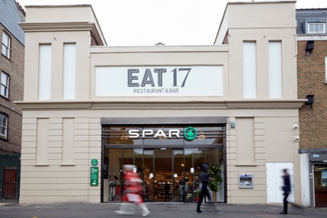 Eat17 Hackney is in a former cinema