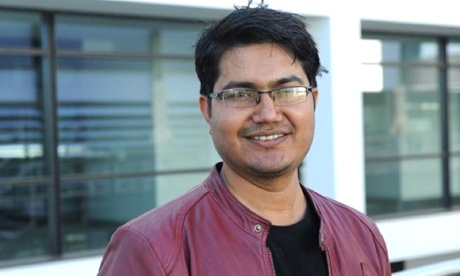 ‘The government was officially ­recognising the fundamentalist message’ … Asif Mohiuddin was attacked by men with machetes in 2013. He survived and then was imprisoned twice. He now lives in Germany.