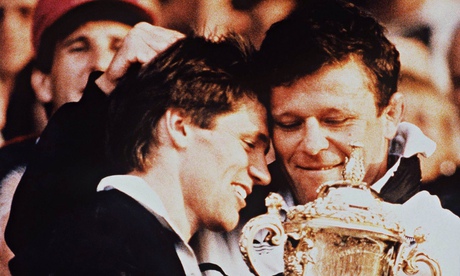 David Kirk wins 1987 Rugby World Cup