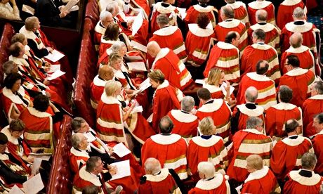 Lords At State Opening of Parliament, UK