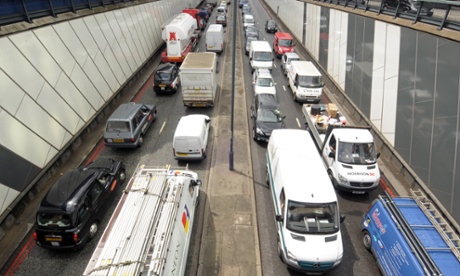 The glory of the Euston Road underpass.