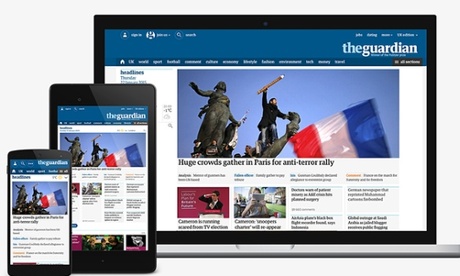 The new-look theguardian.com was developed in ‘the open’.