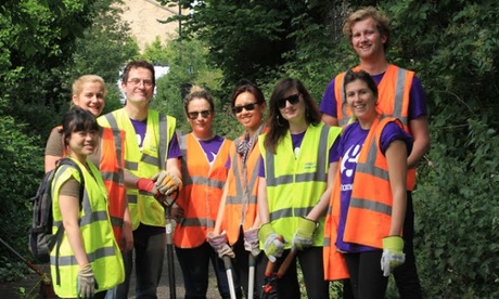 Our annual volunteering week supports all of our 10 community partners.