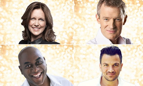 This year's Strictly Come Dancing lineup includes Katie Derham, Jeremy Vine, Ainsley Harriott and Peter Andre.