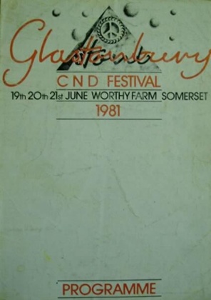 Glastonbury Festival Programme